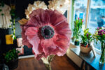 Floare decorativa gigant Mov pentru evenimente speciale - imagine 5
