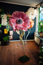 Floare decorativa gigant Mov pentru evenimente speciale - imagine 4