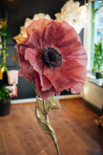 Floare decorativa gigant Mov pentru evenimente speciale
