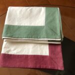Fata de masa din in, pentru 4 persoane